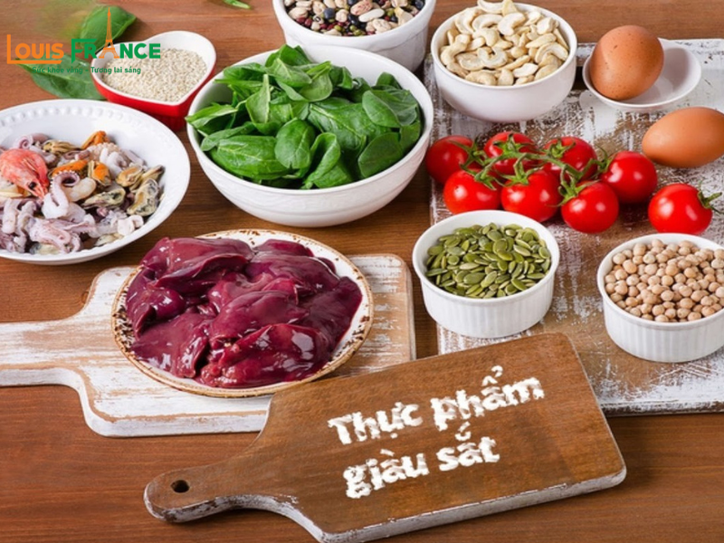 Thực phẩm giàu sắt cho trẻ thiếu máu
