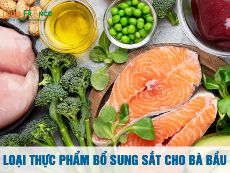 Thực phẩm giàu sắt cho bà bầu
