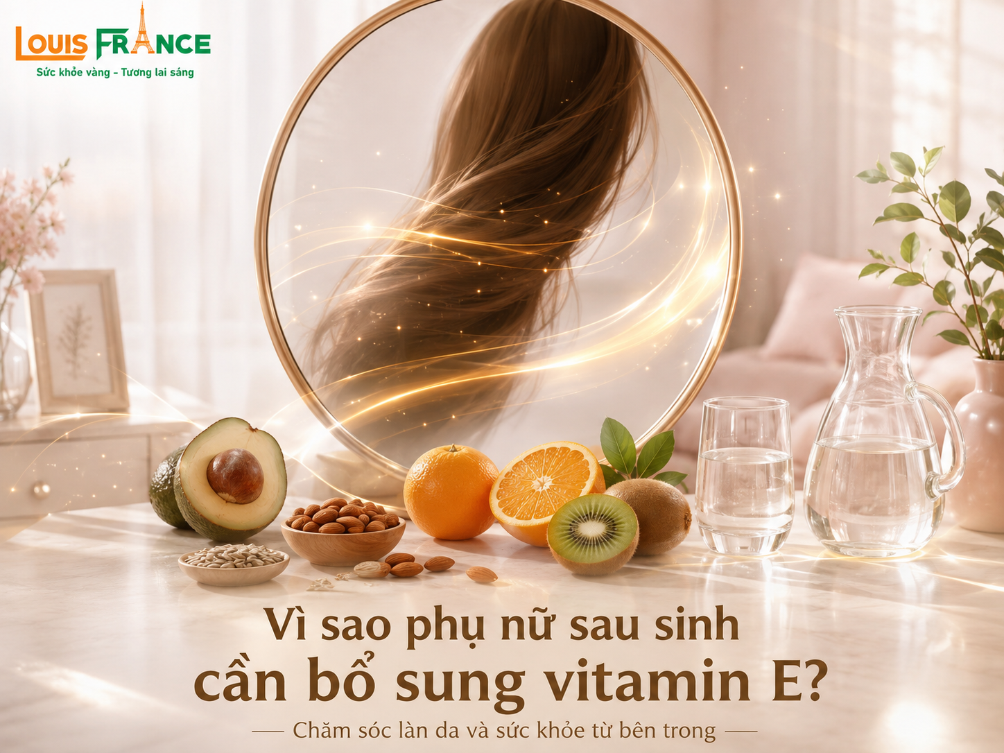 Vì sao phụ nữ sau sinh cần bổ sung vitamin E?